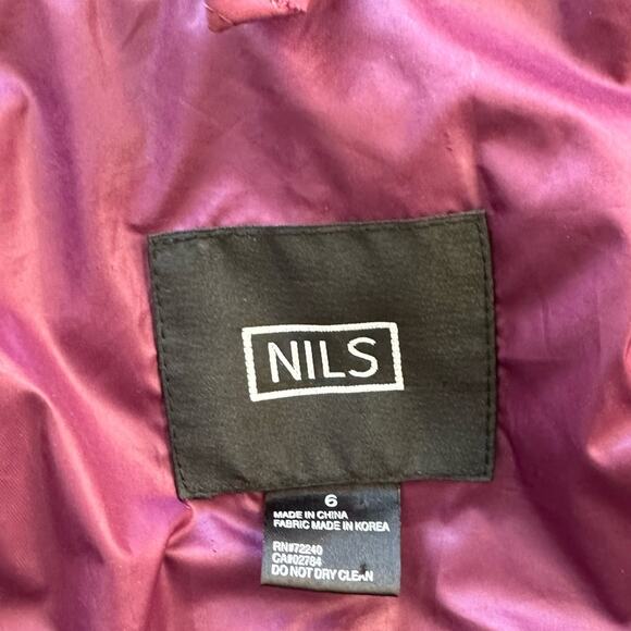NILS Ski & Snowboard Jacket in Grape Wine Sz 6 - Picture 13 of 16